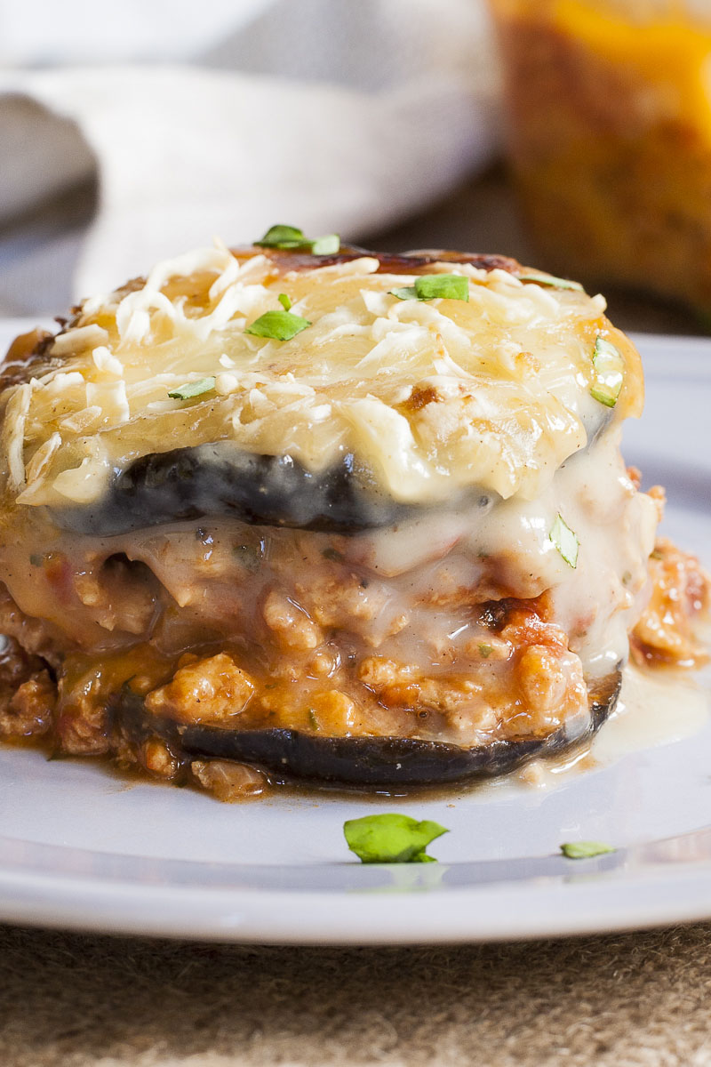 Meaty Vegan Moussaka With TVP